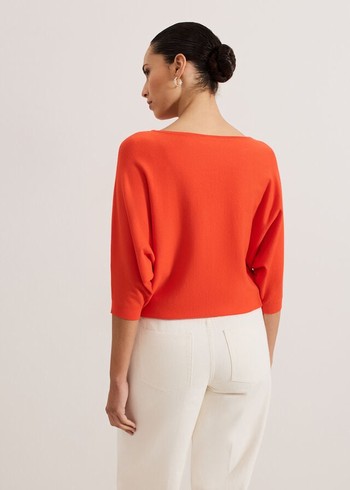 Phase Eight Cristine Knitwear Coral Australia | DK1750326